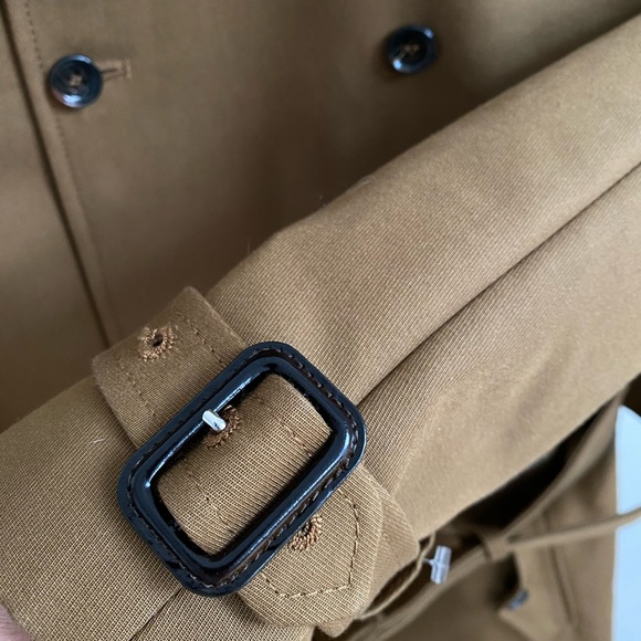 HM STUDIO Collection by Pernille Brown Khaki Belted Heavy Trench Coat - Picture 5 of 12